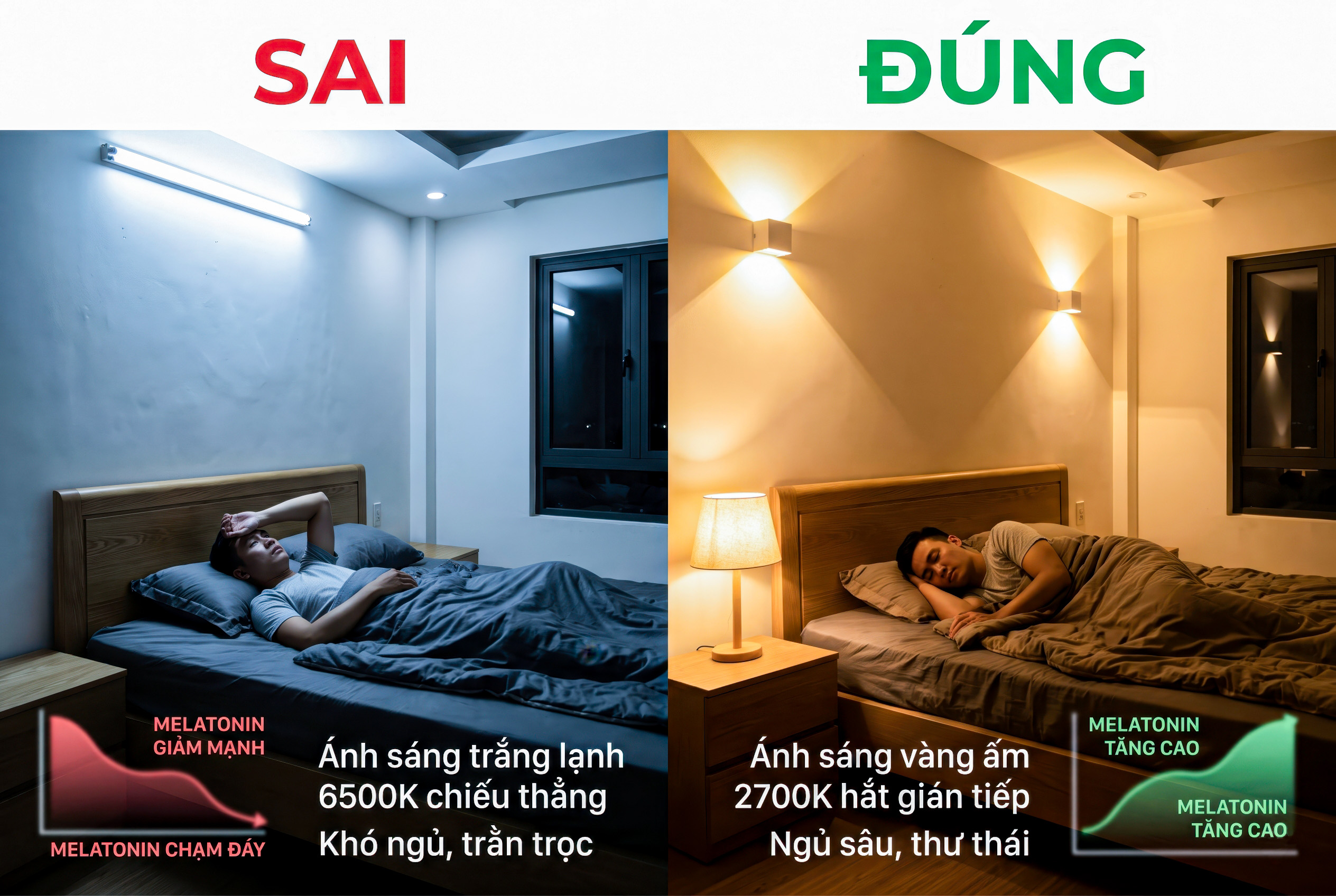 đèn trang trí phòng ngủ