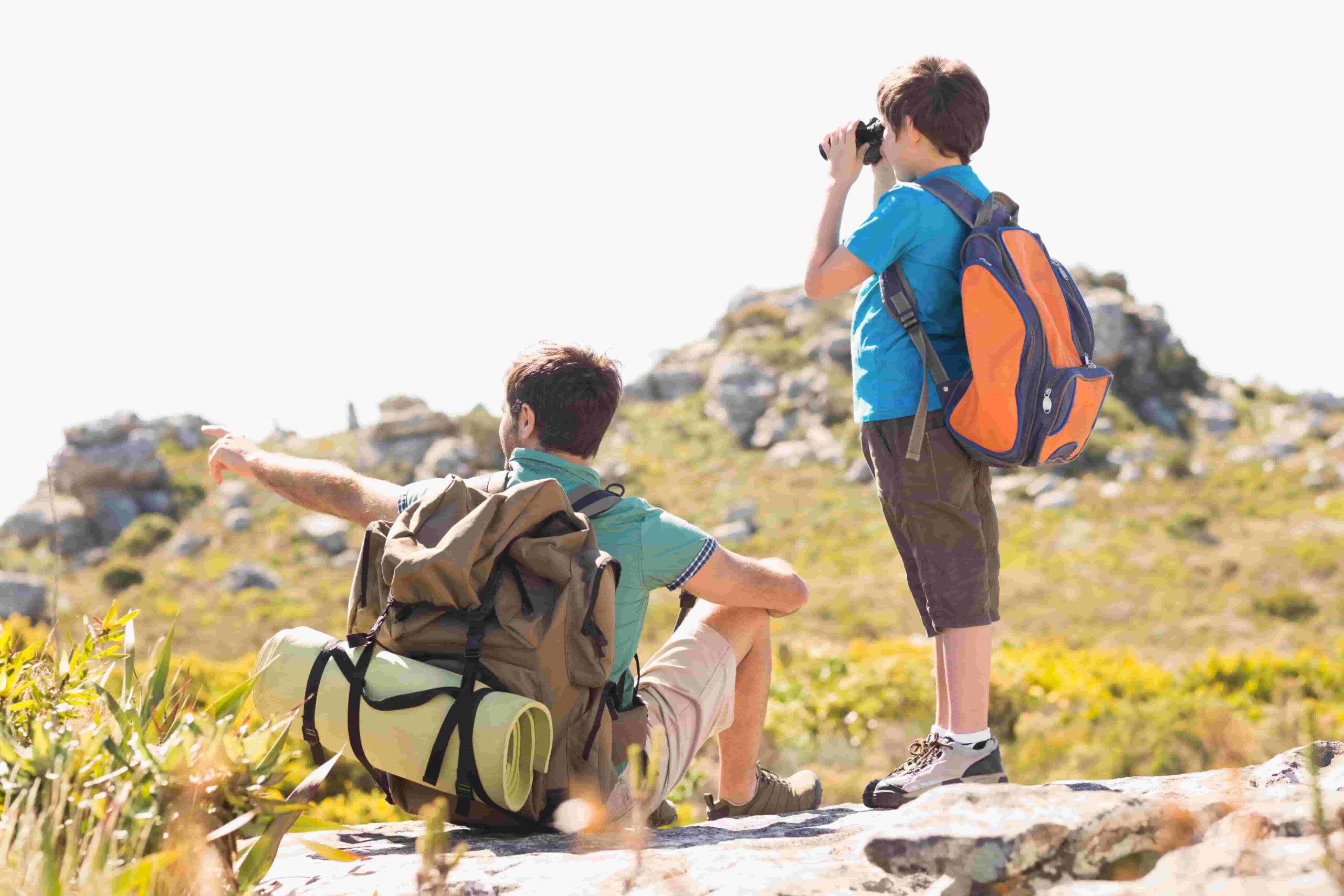 hiking cùng trẻ em