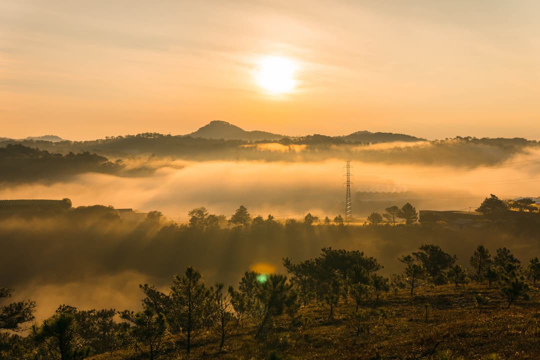 view săn mây Đà Lạt