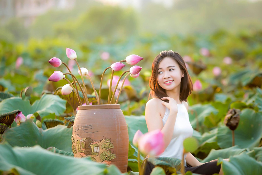Vietnamese lotus flower_1