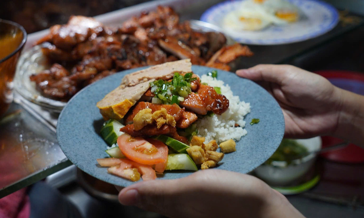 Vietnam night market food_2