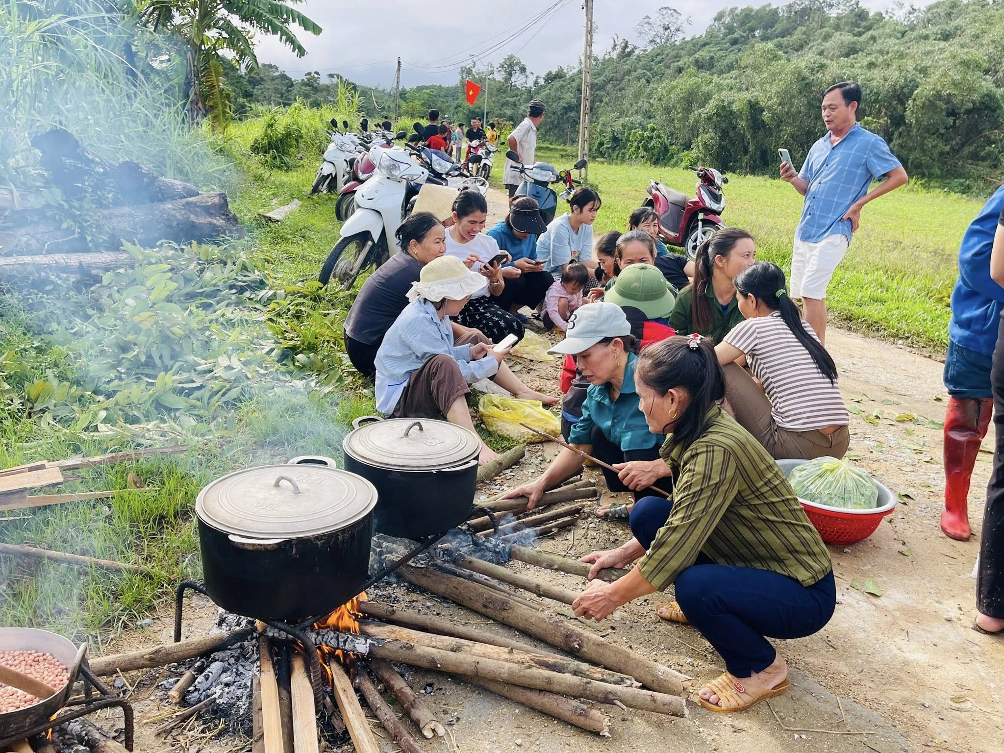 open fire cooking Vietnam_5