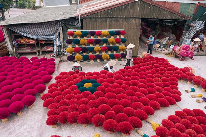 Quang Phu Cau incense village_3