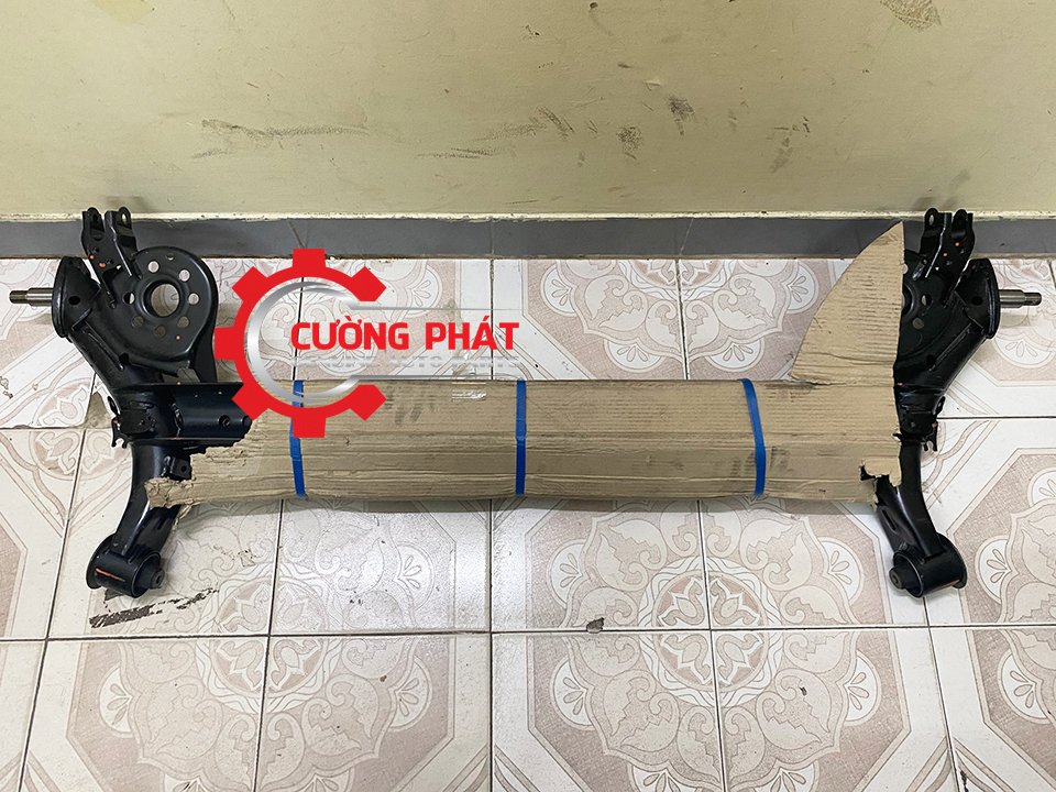 Cận cảnh dầm cầu sau Attrage, Mirage chính hãng