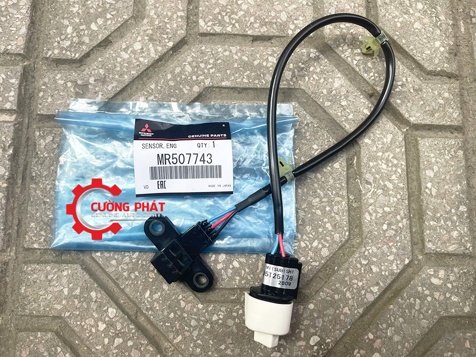 Chi tiết tem mã cảm biến trục cơ Pajero V31, Zinger