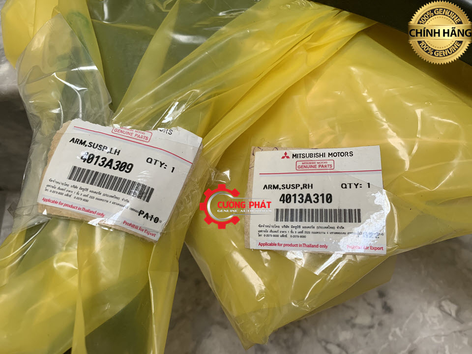 Chi tiết tem mã càng A Attrage chính hãng