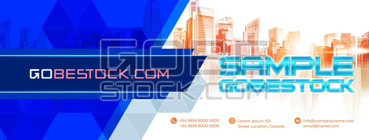 Banner real estate city background 07