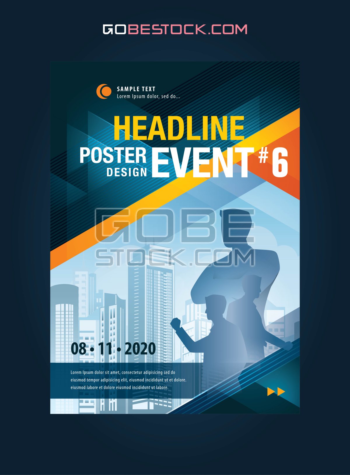 Flyer template business real estate 03