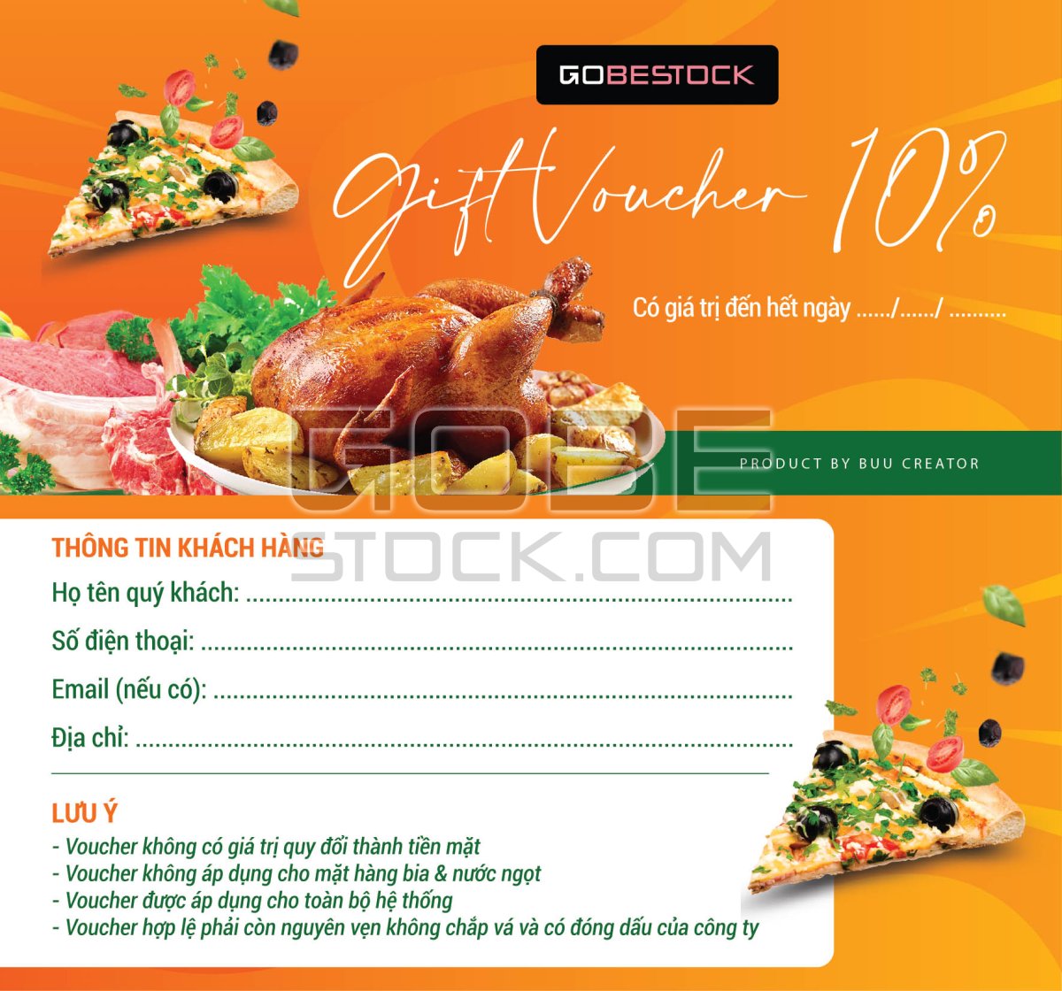 Gift Voucher food 01
