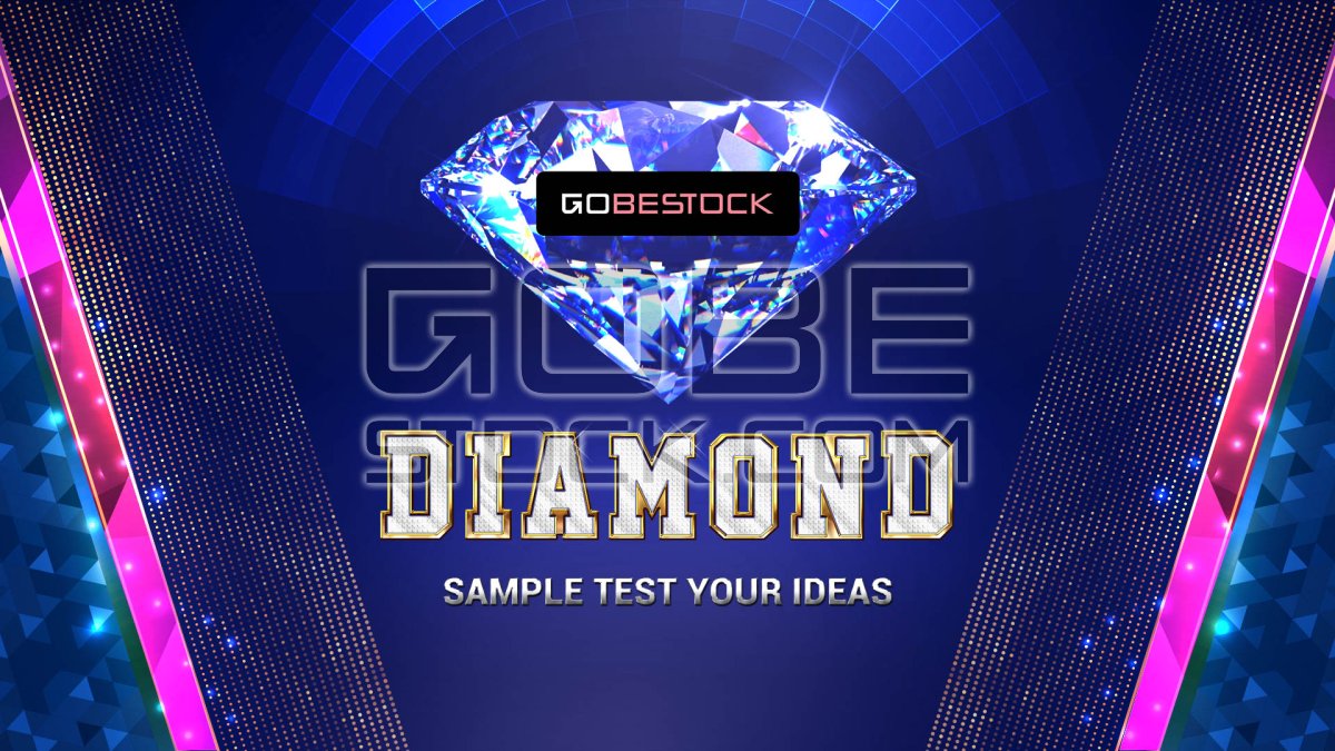 Key visual background template diamond (3)
