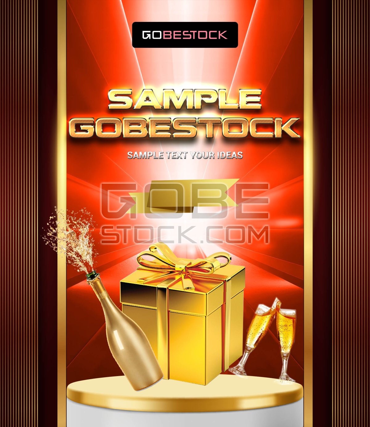 Key visual background template gift sale (2)