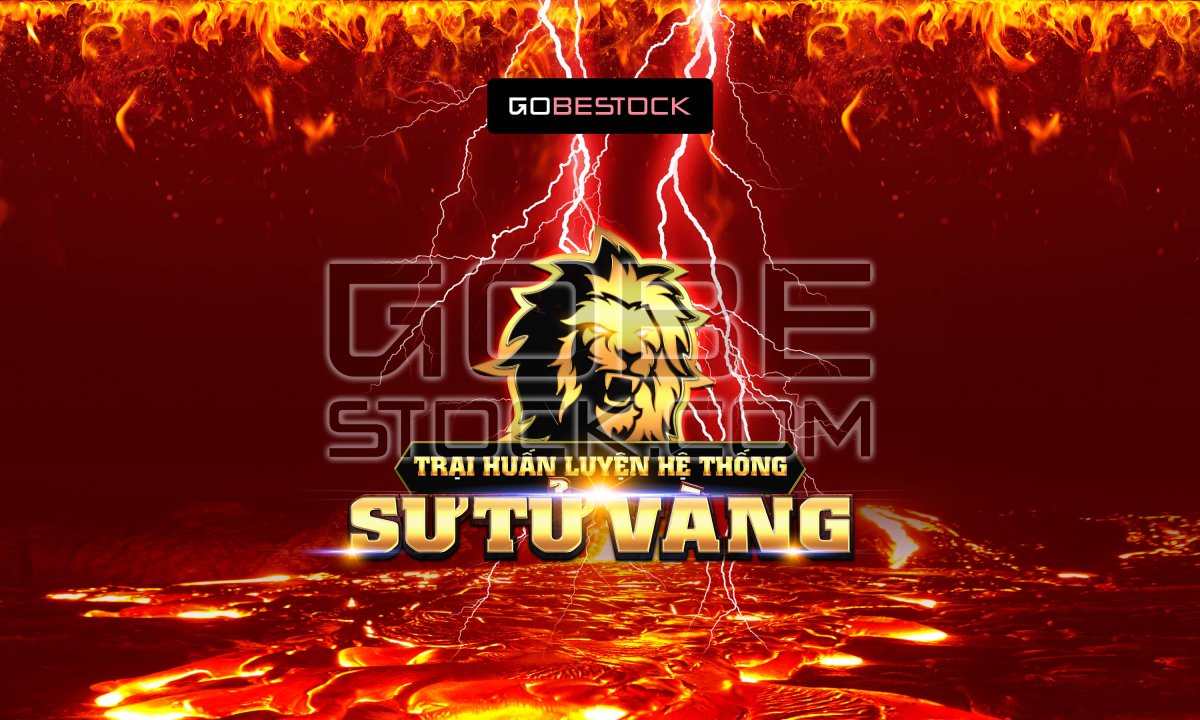 Key visual background template lion (2)