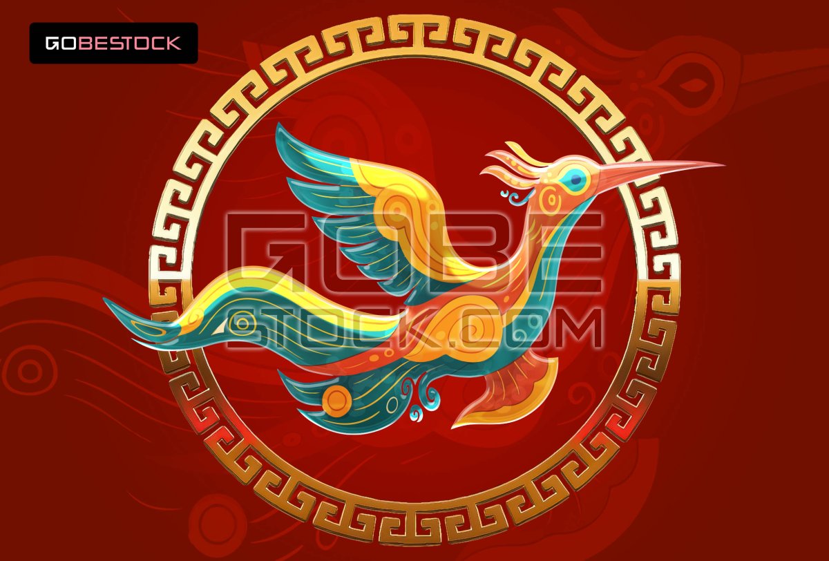 Traditional Lac Viet bird symbol lunar new year