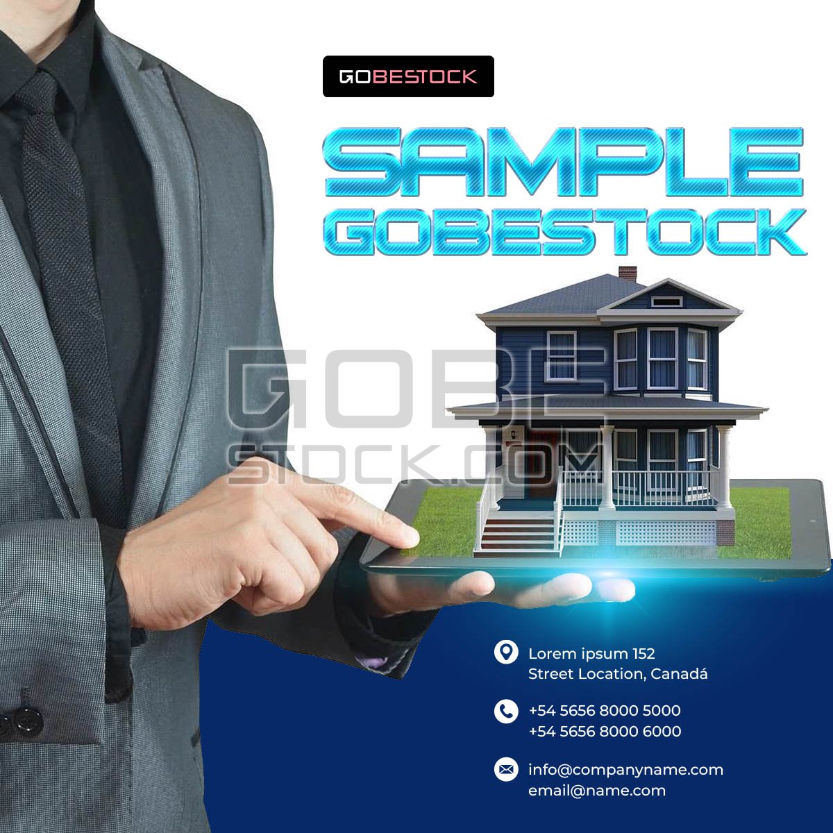 Post real estate business house 01