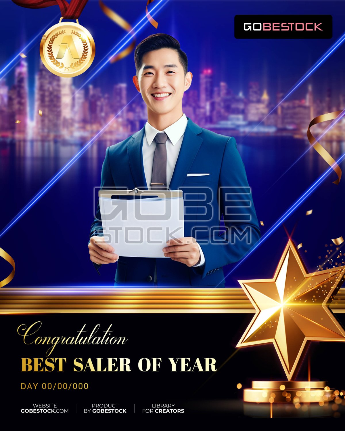 Poster award celebrate business