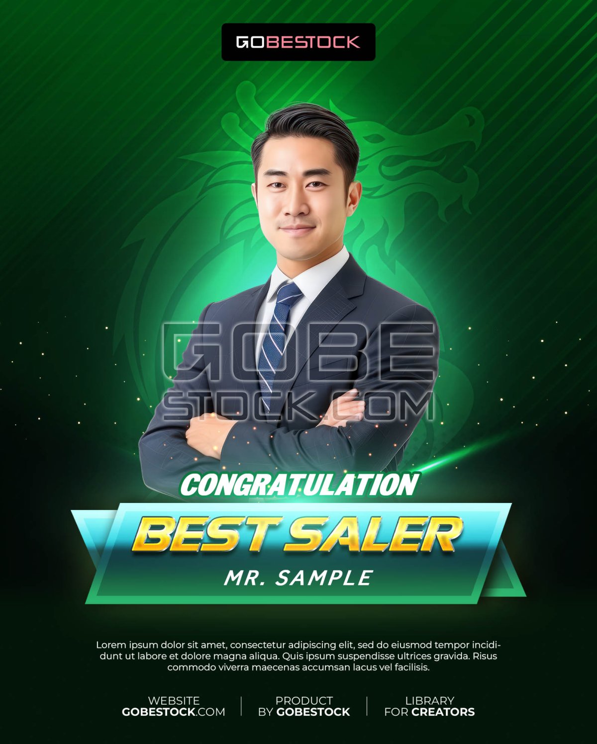 Poster award celebrate business