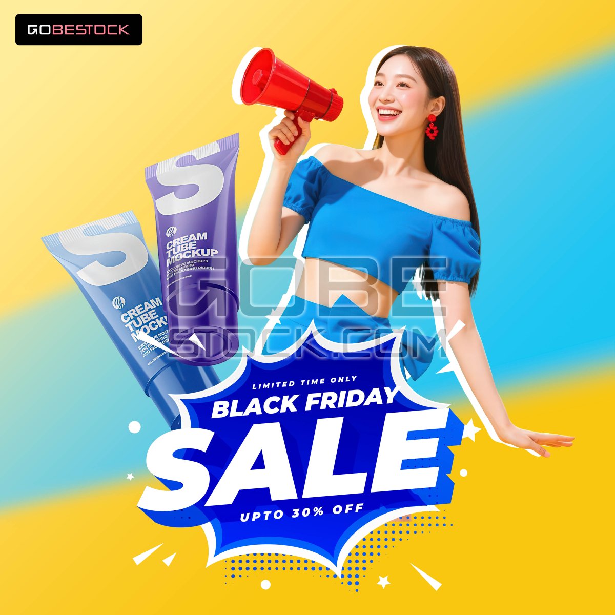 Poster background promotion sale off 2