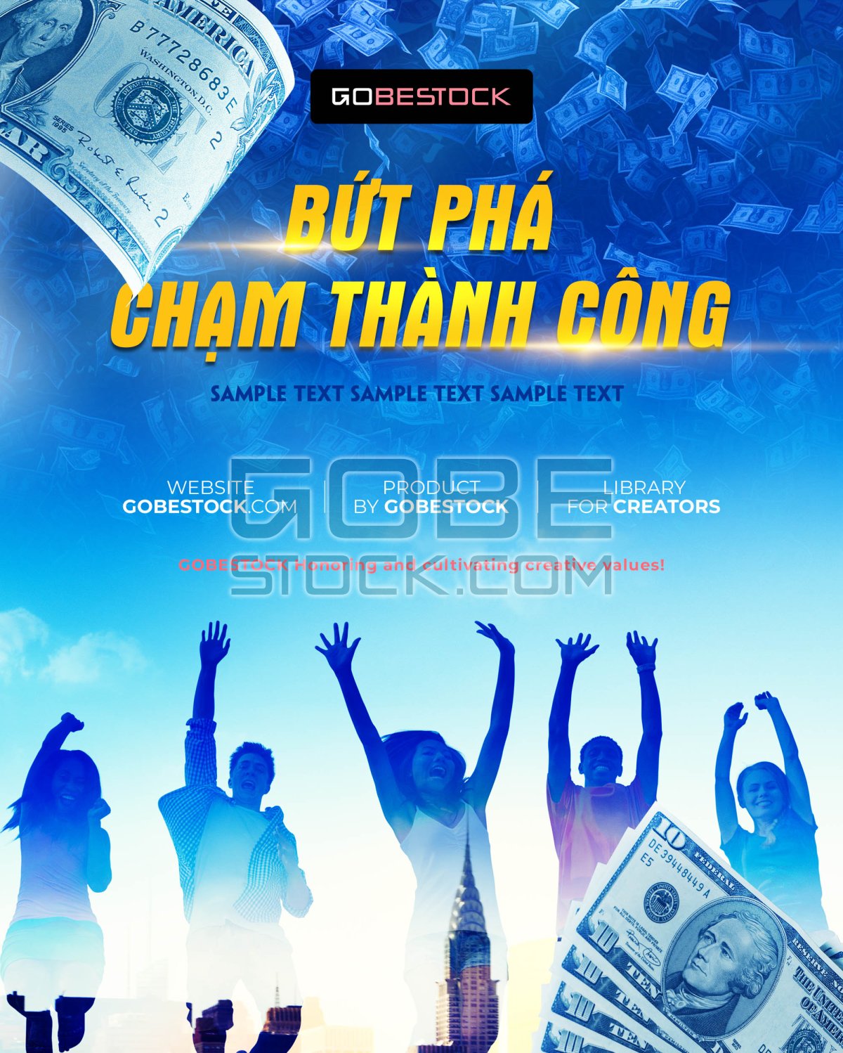 Poster business successful money 01