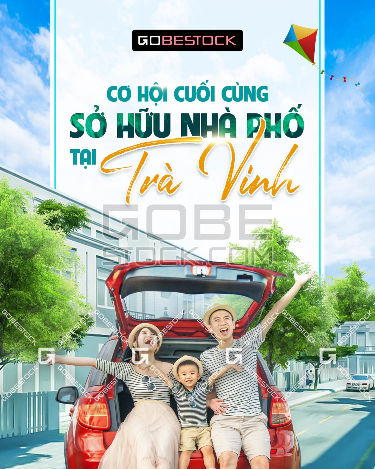 Poster template real estate family 07
