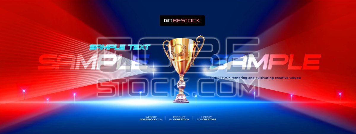 Template background trophy futuristic (2)