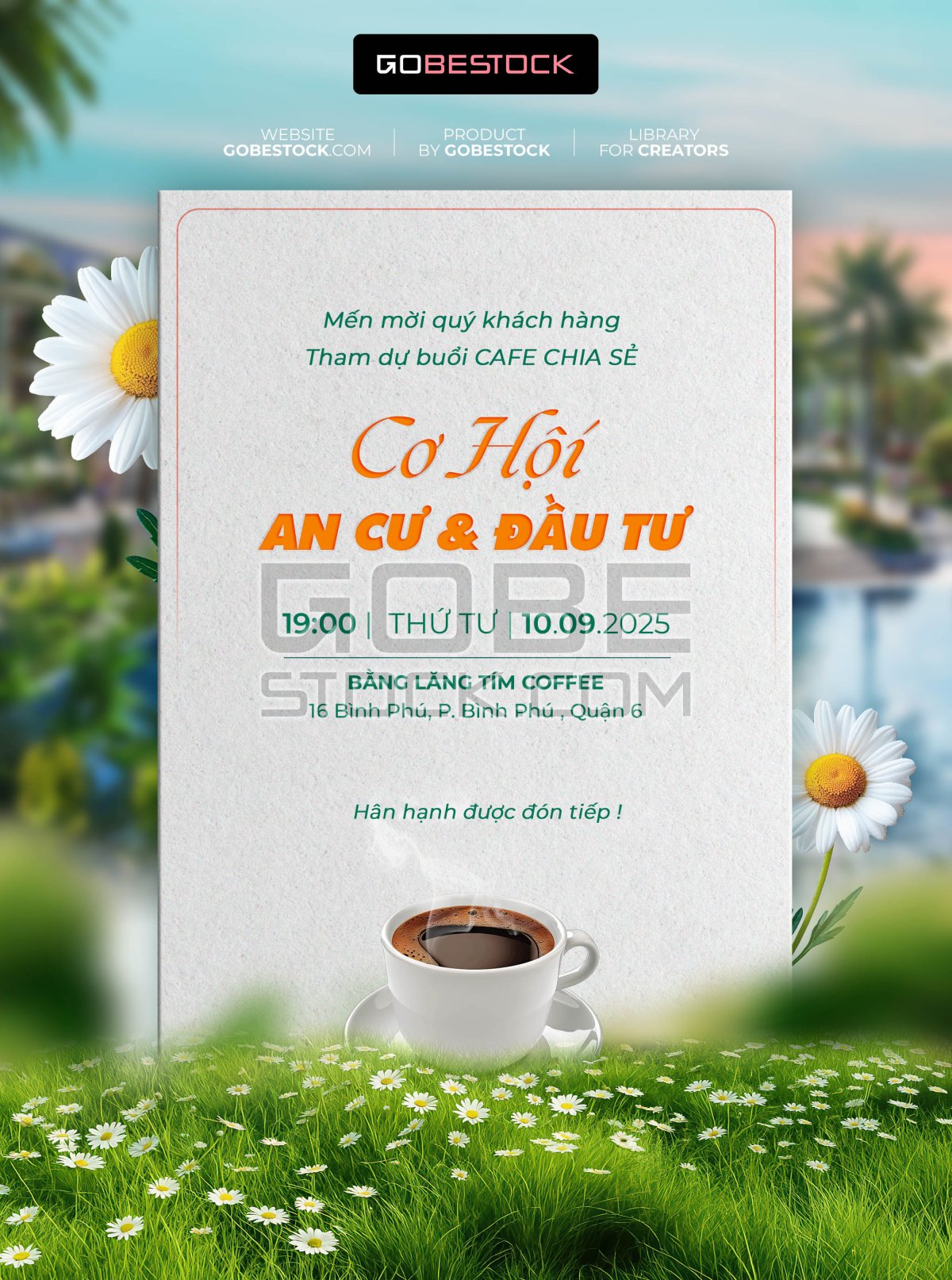 Template invitation coffee chill 01