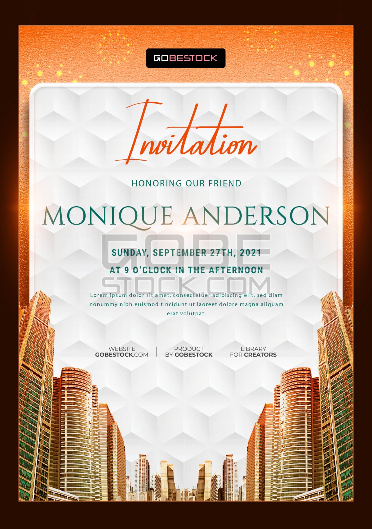 Template invitation real estate 01