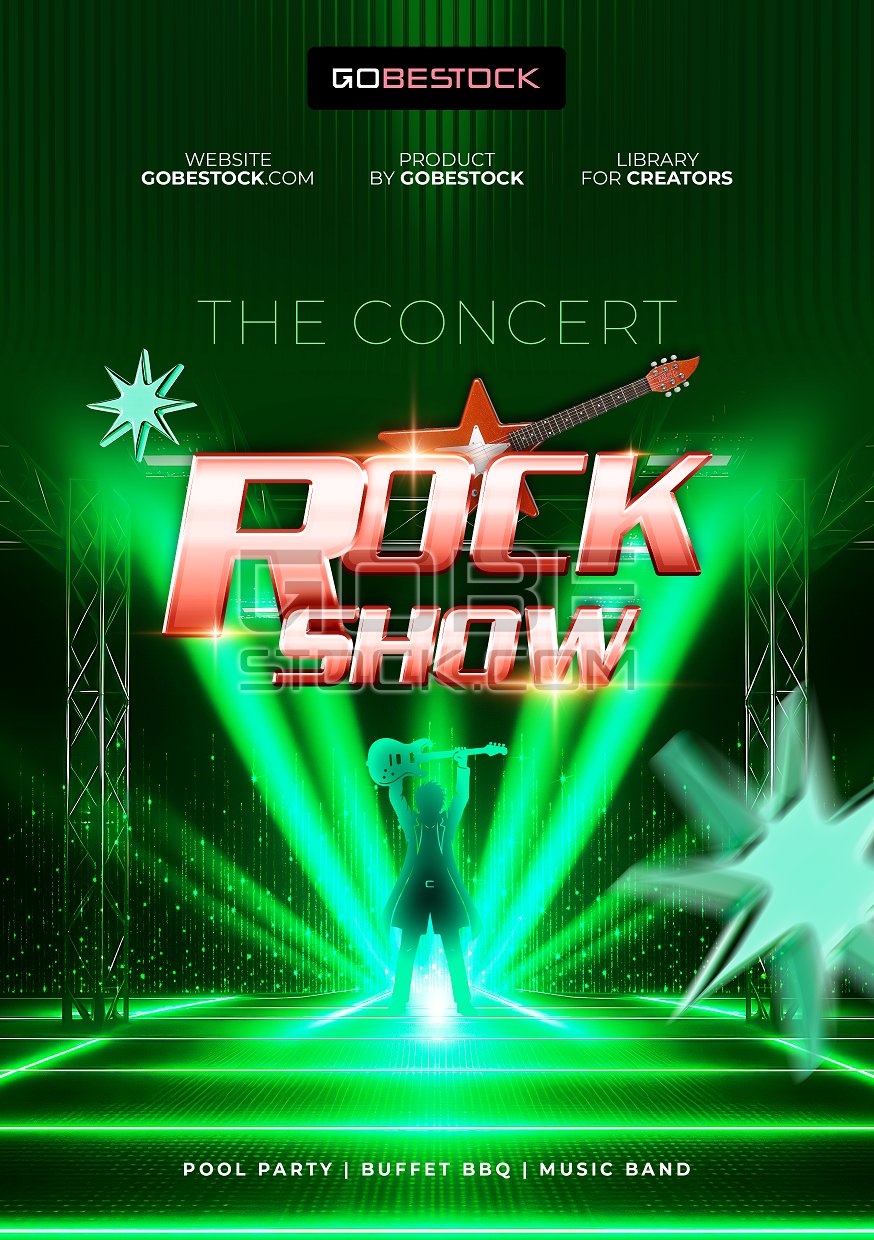 Key visual Poster rock music festival