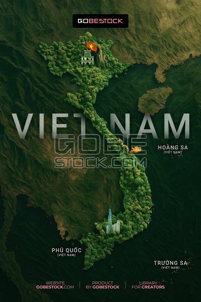 Map of Vietnam