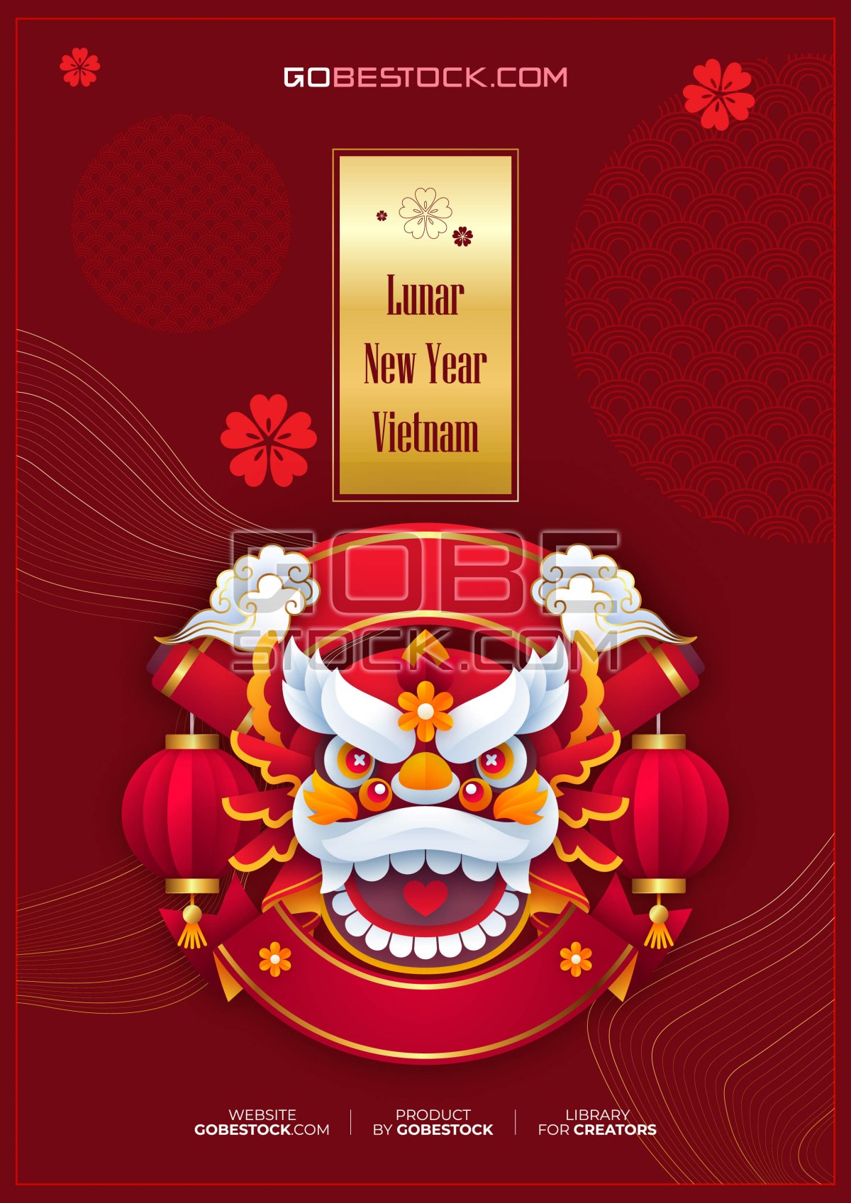 Key visual poster happy lunar new year 1