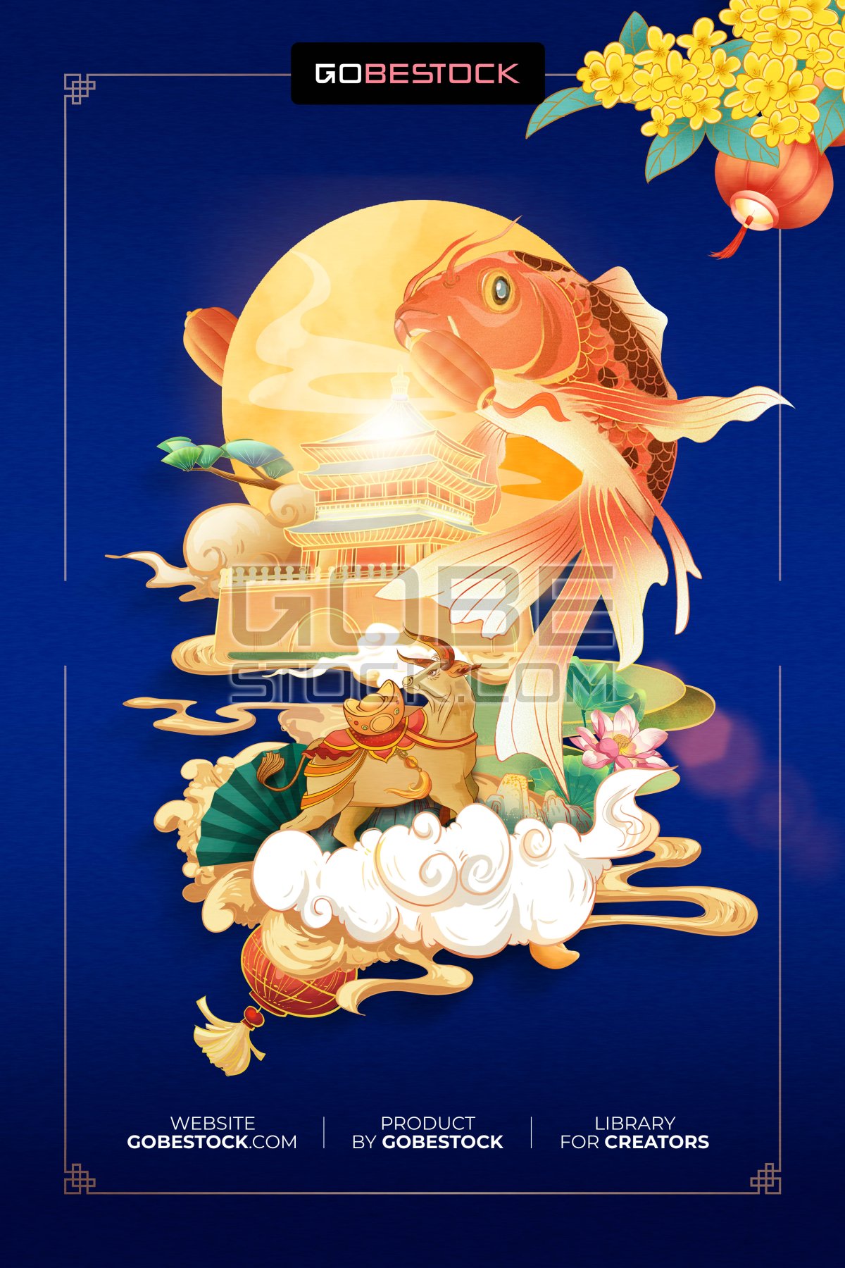 Key visual poster happy lunar new year