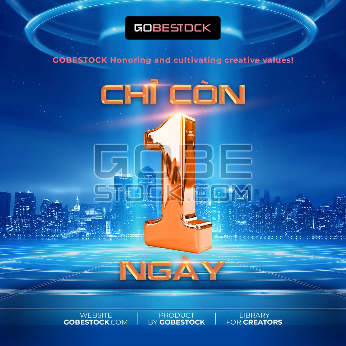 Countdown Only 1 day left
