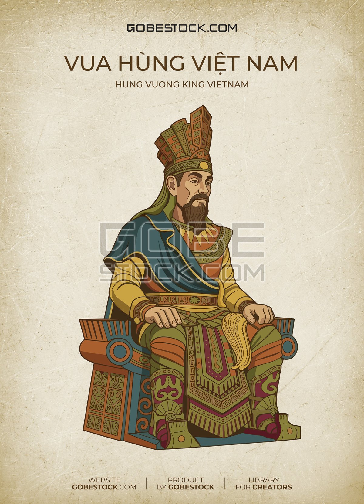 Hung Vuong King Vietnam
