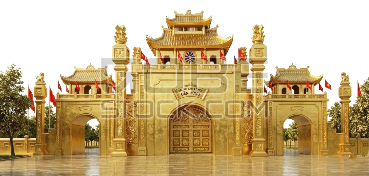 Temple Hung Vuong King Vietnam
