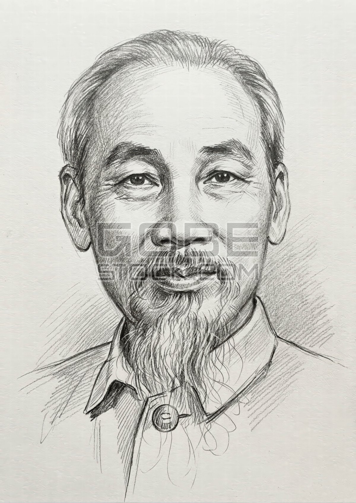 Sketches of President Ho Chi Minh