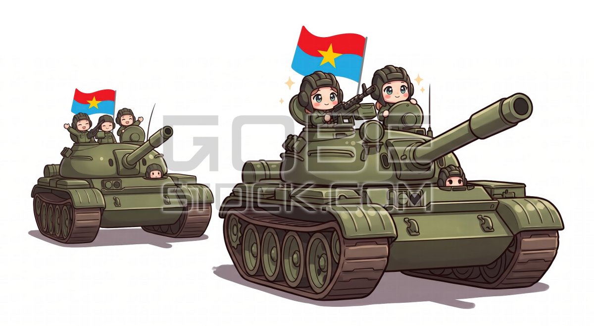 Tank chibi style