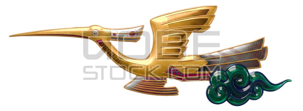 Lac bird symbol of Vietnam