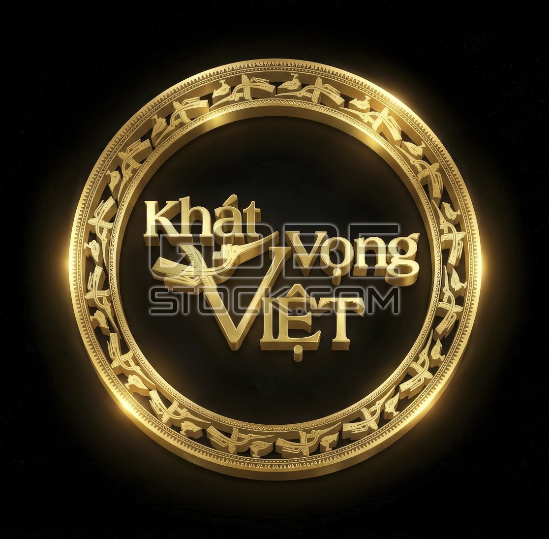 Circle Trong Dong Viet Nam bronze drums KHAT VONG VIET