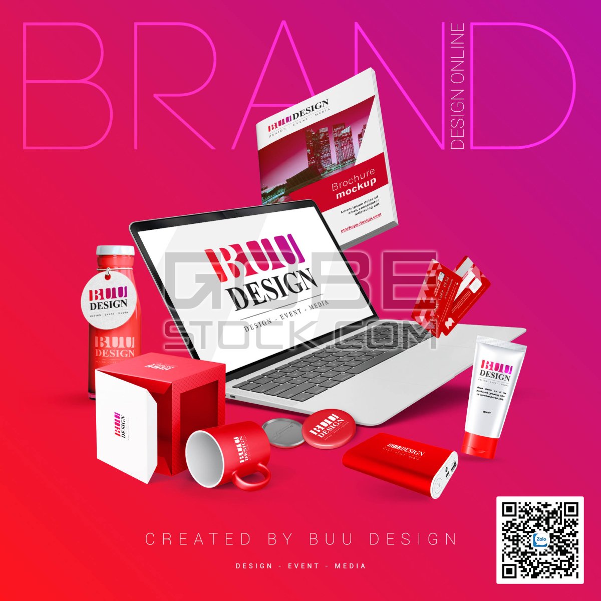 Corporate stationery mockup logo (1)