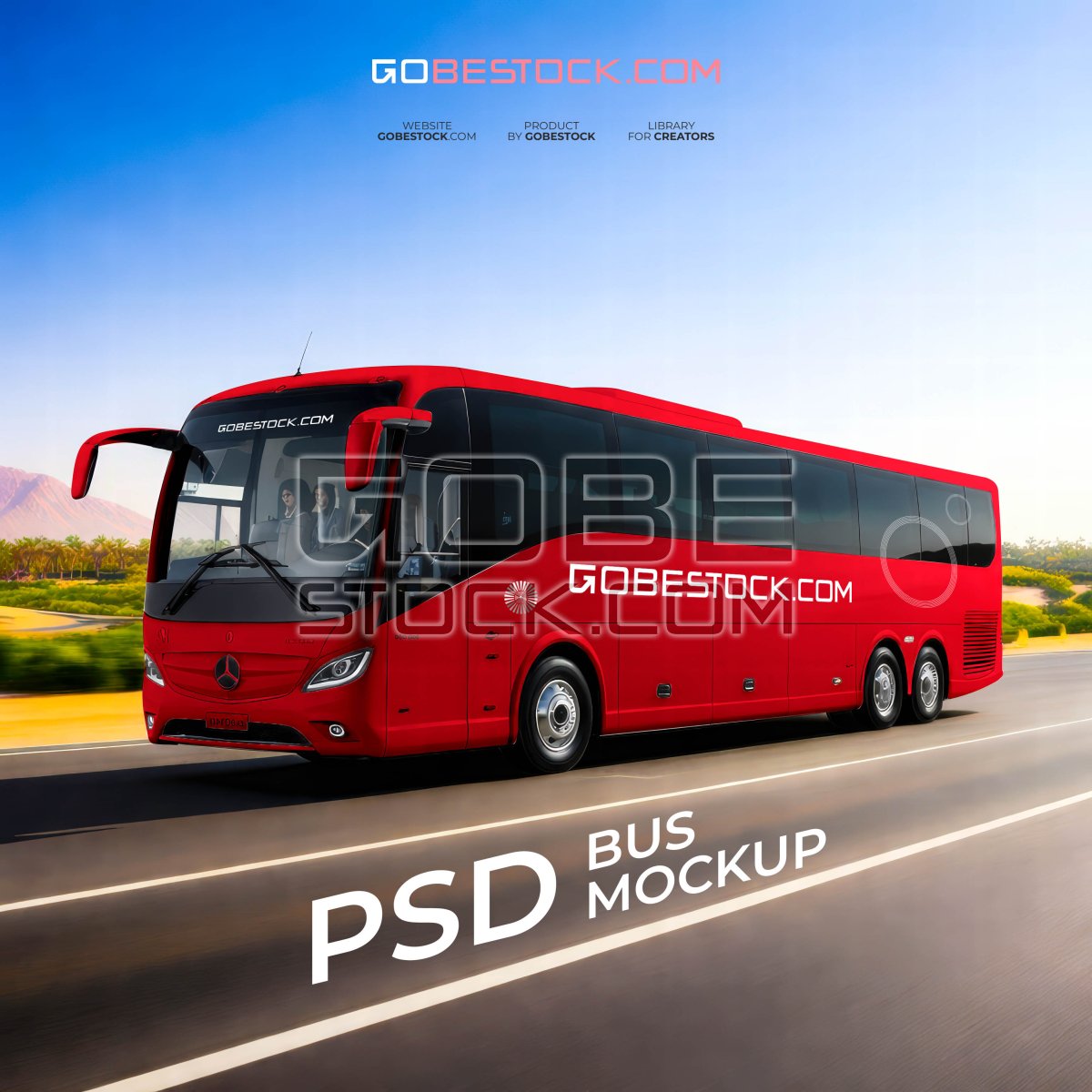 Bus mockup