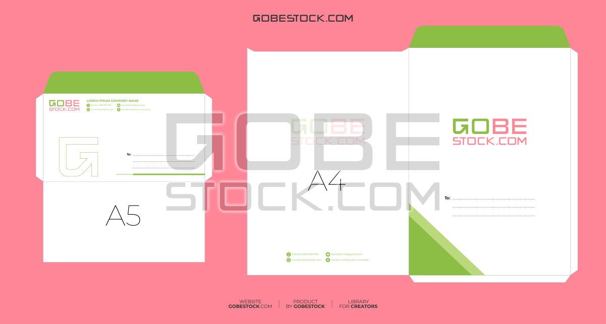 Envolope design A4 A5