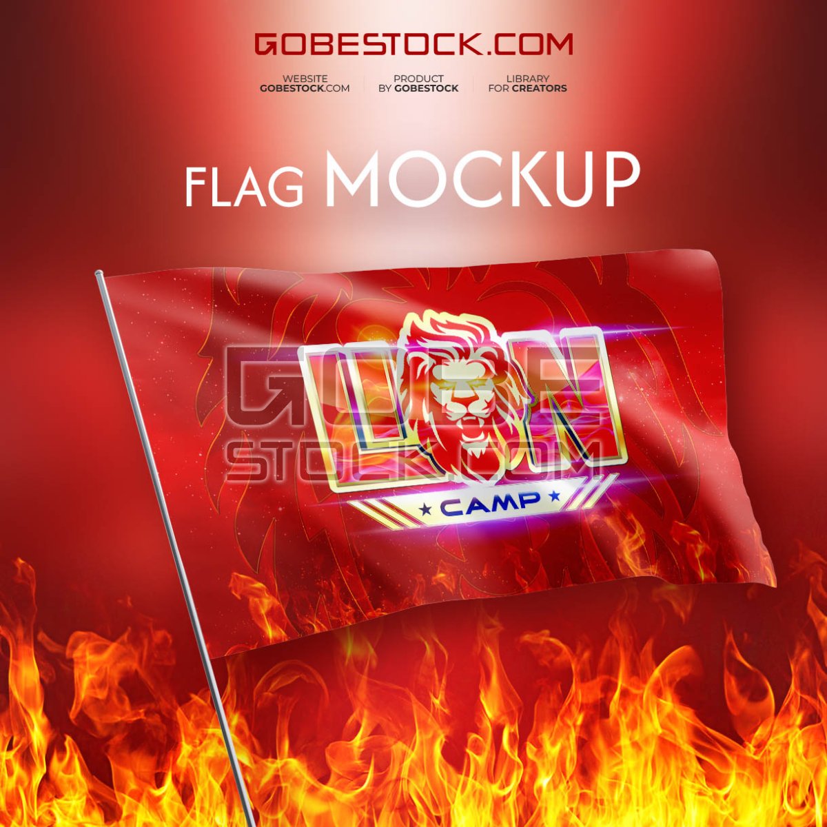 Red Flag mockup