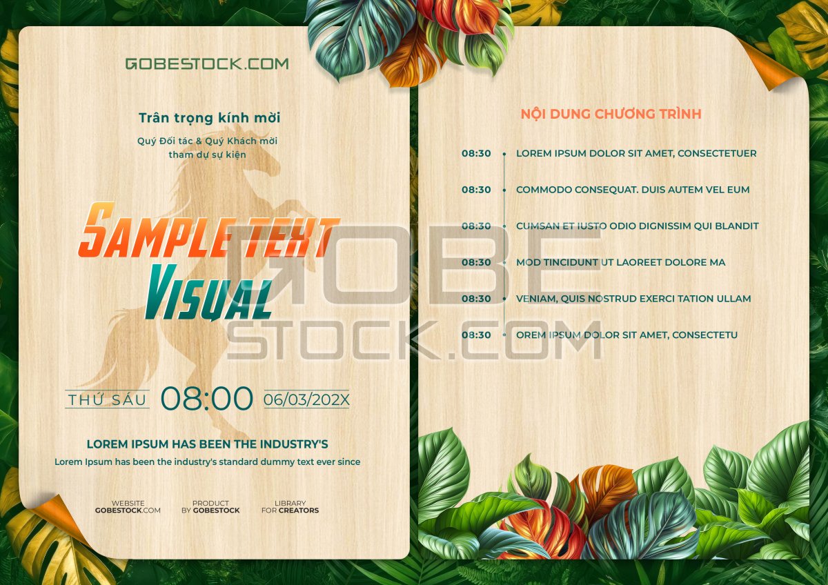 Invitation template tropical (2)