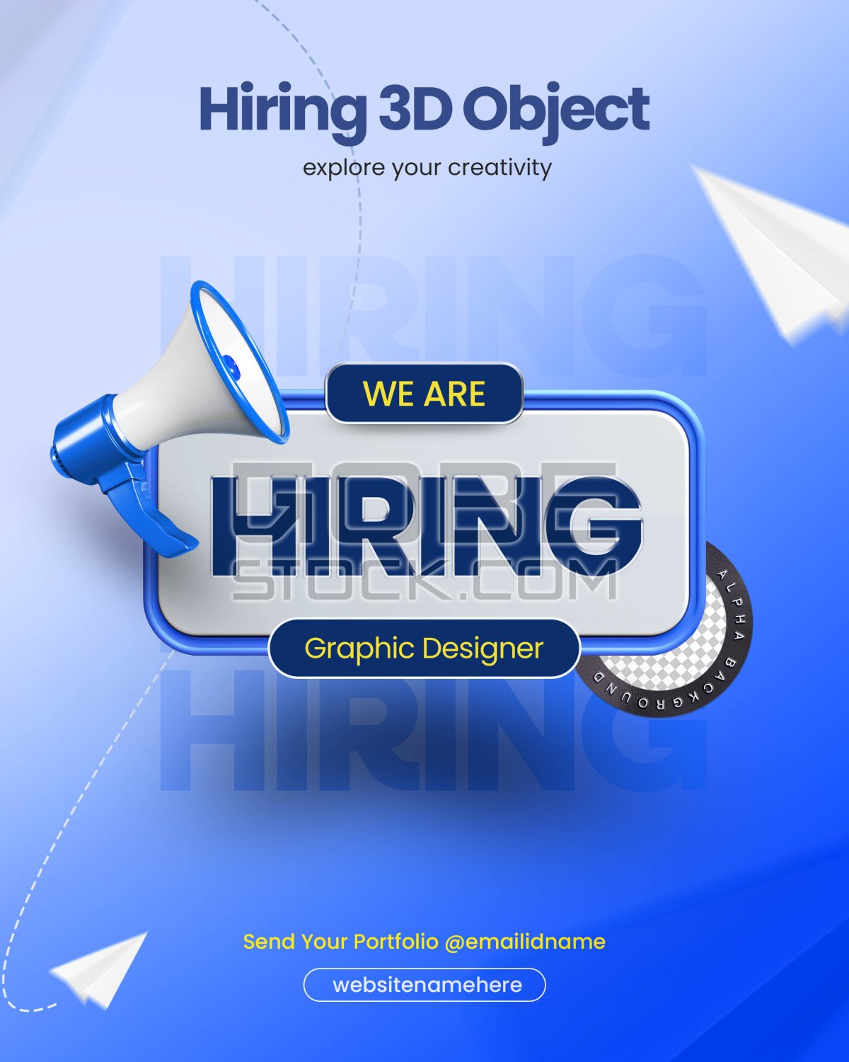 Hiring poster