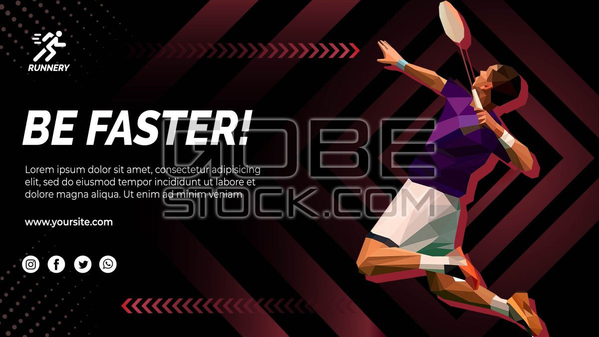Poster sport template (2)