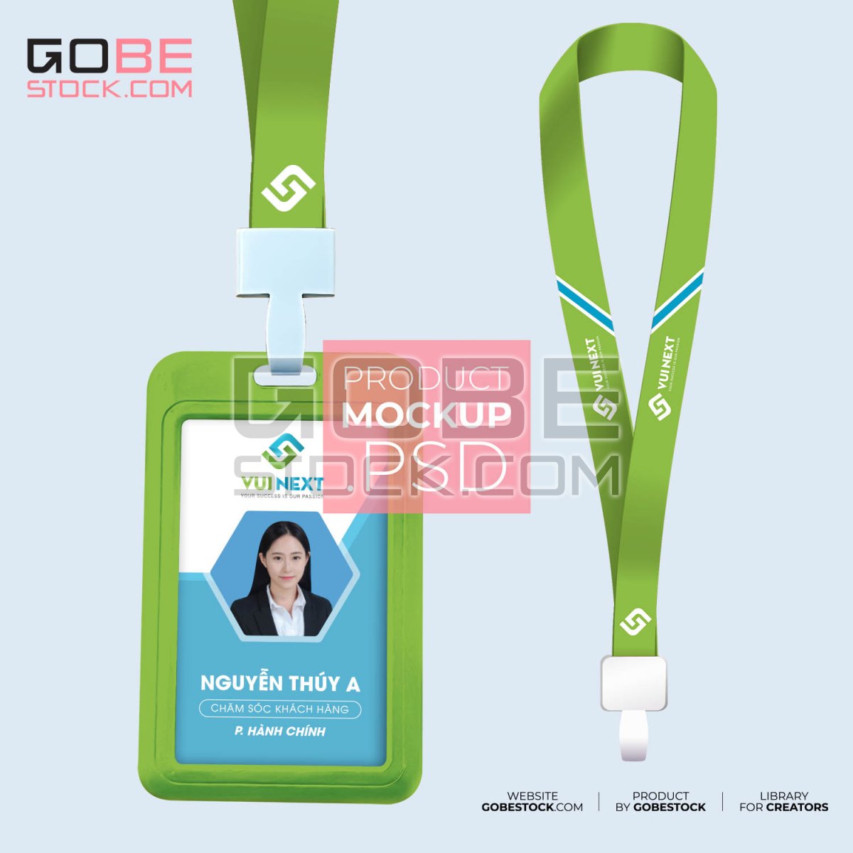 Employee ID Card mockup