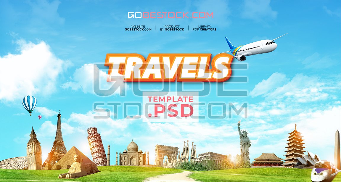 Travel banner world wonder (3)