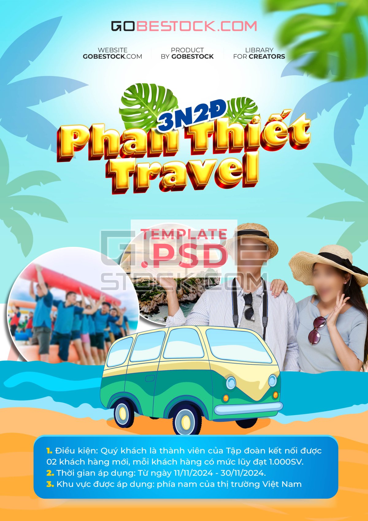 Travel summer beach poster (2)