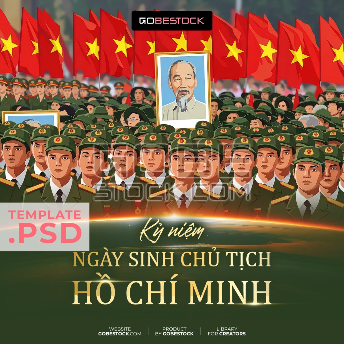 Celebrating Ho Chi Minh birthday