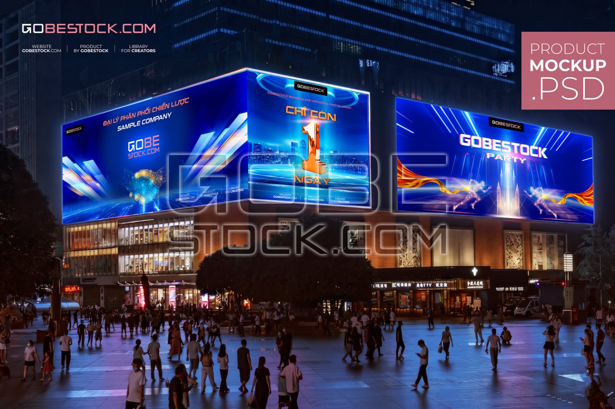 Billboard led screen mockup (4)