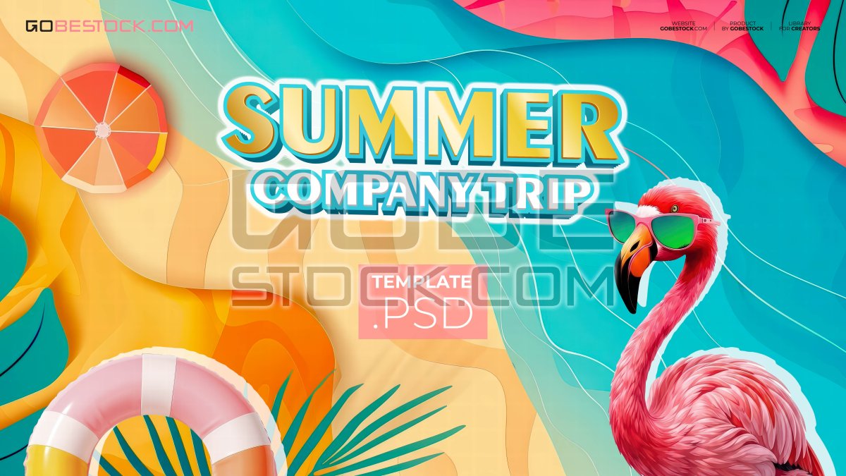 Pool party travel background (3)